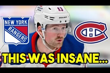 Rangers Offence Is ELITE... New York Rangers vs Montreal Canadiens Game Reaction & Recap!