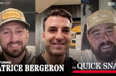 Patrice Bergeron on Boston's Championship Culture & Football vs. Hockey || The Quick Snap Ep. 9