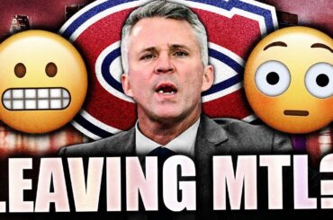 MARTIN ST LOUIS LEAVING THE MONTREAL CANADIENS? RESIGNING FROM THE HABS?