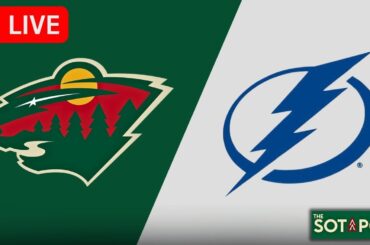 Minnesota Wild vs. Tampa Bay Lightning | LIVE STREAM | NHL GAME WATCH PARTY | COMMENTARY