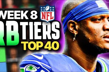 Week 8 Fantasy Football RB Rankings (Top 40)