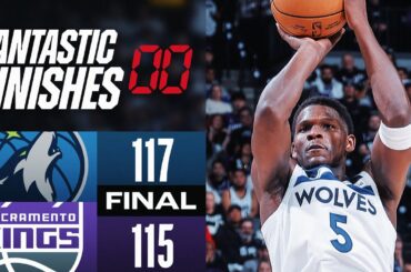 Final 3:34 WILD ENDING Timberwolves vs Kings 👀 | October 24, 2024