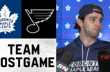 Maple Leafs Media Availability | Postgame vs St. Louis Blues | October 24, 2024