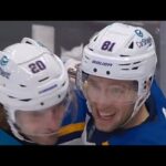 Blues' Philip Broberg And Dylan Holloway Pot Pair Of Goals vs. Maple Leafs