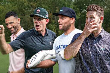 BRANDON PRUST + ROB SCHREMP vs PAUL BISSONNETTE + RYAN WHITNEY - Sandbagger Invitational 22