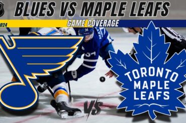 ST. LOUIS BLUES vs TORONTO MAPLE LEAFS Live NHL Hockey Showdown!