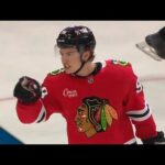 Blackhawks' Connor Bedard Buries Goal From One Knee vs. Predators