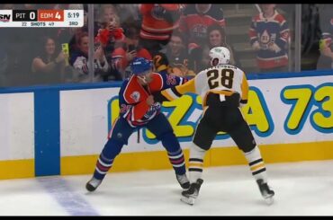 Darnell Nurse Drops The Gloves With Marcus Pettersson