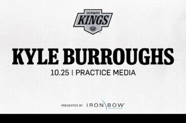 Defenseman Kyle Burroughs | 10.25 LA Kings Practice in El Segundo