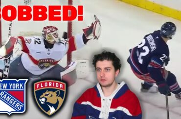 Panthers DEFEAT Rangers - NYR Fan Reaction