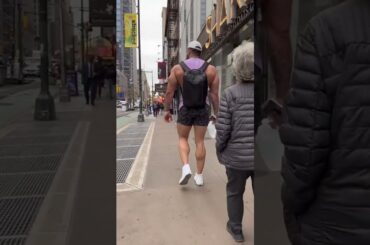 Bodybuilder In Public