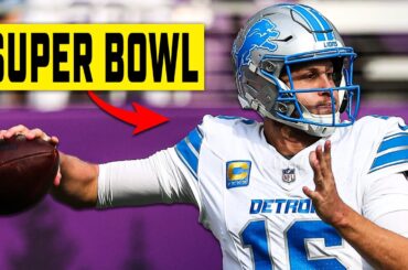 The Detroit Lions are Super Bowl LOCKS