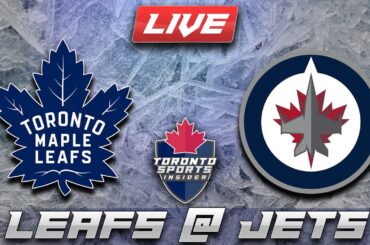 Toronto Maple Leafs vs Winnipeg Jets LIVE Stream Game Audio | NHL LIVE Gamecast & Chat