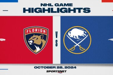 NHL Highlights | Panthers vs. Sabres - October 28, 2024