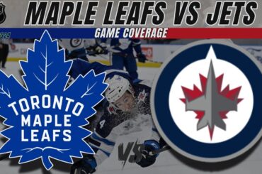 TORONTO MAPLE LEAFS vs WINNIPEG JETS IN THIS EPIC NHL SHOWDOWN!