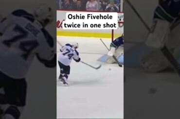 TJ Oshie beats Luongo fivehole two times with one shot in shootout #nhl #shootout #blues #hockey