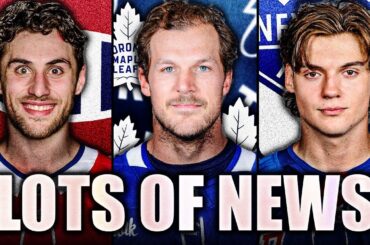 HABS & RANGERS MAKE SOME VERY INTERESTING ROSTER MOVES + TORONTO MAPLE LEAFS HUGE SIGNING