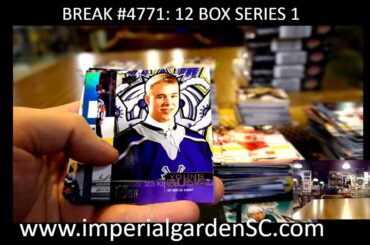 BREAK #4771 : 12 BOX 2024-25 #upperdeck SERIES 1 HOBBY NHL HOCKEY CASE BREAK