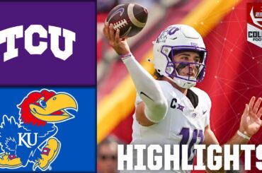 TCU Horned Frogs vs. Kansas Jayhawks | Full Game Highlights | ESPN College Football