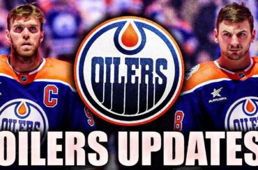 LOTS OF EDMONTON OILERS NEWS: ROSTER MOVES W/ CONNOR McDAVID INJURY + ZACH HYMAN'S SLUMP CONTINUES