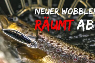 Spinnfischen auf Bachforellen - Dieser Wobbler muss mit