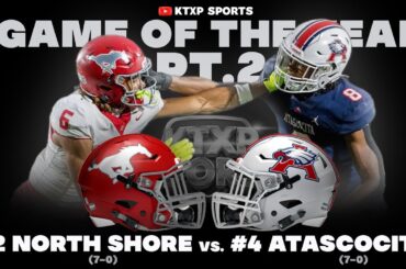 #2 NORTH SHORE vs #4 ATASCOCITA -🔥🔥🔥Bizzare ending (Watch til the End!!) - FULL GAME