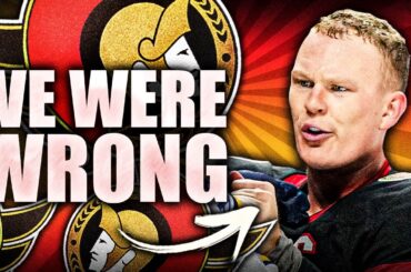 THE OTTAWA SENATORS ARE PROVING ALL OF US WRONG… THIS IS INSANE