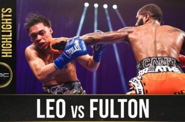 Leo vs Fulton HIGHLIGHTS: January 23, 2021 - PBC on Showtime