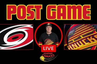 Hurricanes vs Canucks POST GAME SHOW