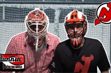 NJ Devils Game Worn Goalie Mask Vault Visit Part 2