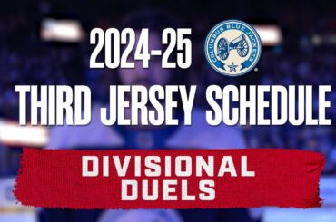 Columbus Blue Jackets 2024-25 Third Jersey Schedule!! 💥💥💥 Division Duels 😤