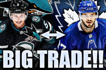 MAPLE LEAFS MAKE A HUGE TRADE W/ THE SAN JOSE SHARKS: GOODBYE TIMOTHY LILJEGREN, HELLO MATT BENNING