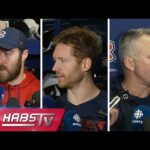 Canadiens address the media at practice | FULL PRESS CONFERENCES