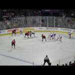 Nathan Légaré of the Utica Comets scores vs. the Laval Rocket 10/30/24