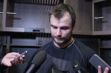 10/29 PHI vs. BOS Postgame: Scott Laughton